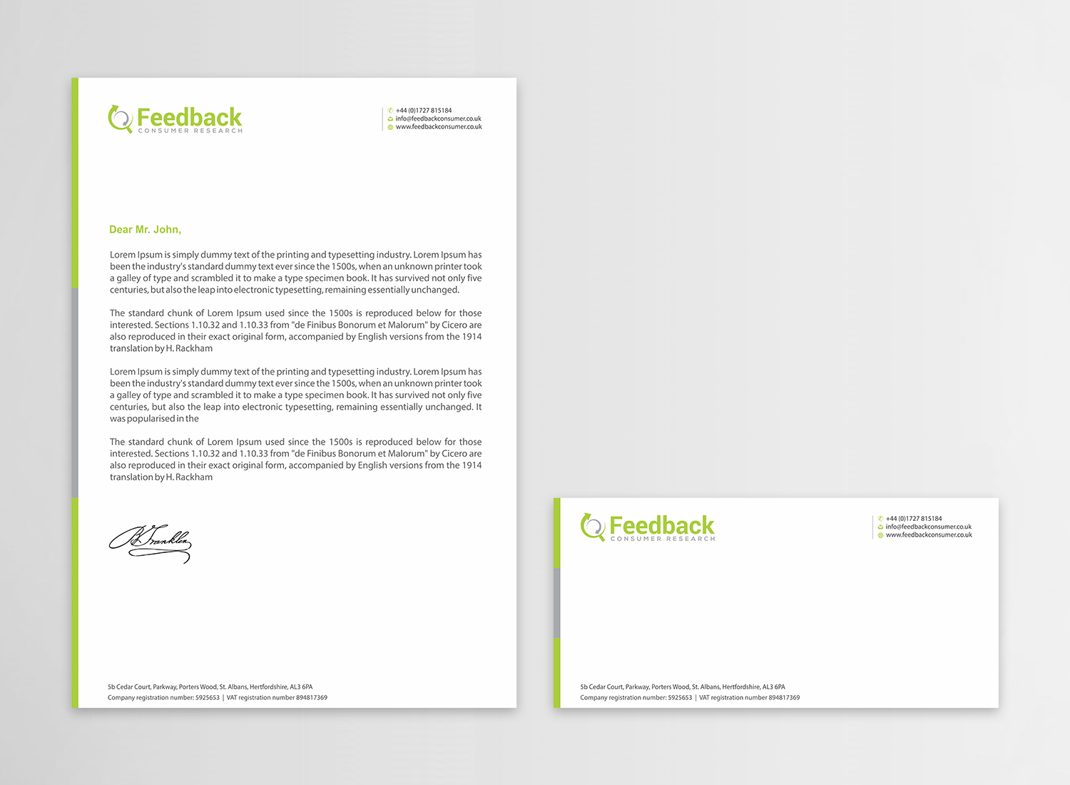 Letterhead Design by Infinitive Technology for this project | Design #21235621