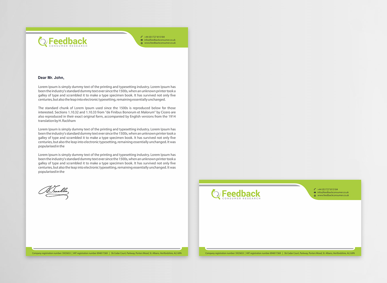Letterhead Design by Infinitive Technology for this project | Design #21235777