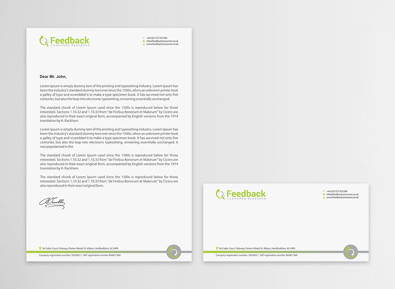 Letterhead Design by Infinitive Technology for this project | Design #21235779