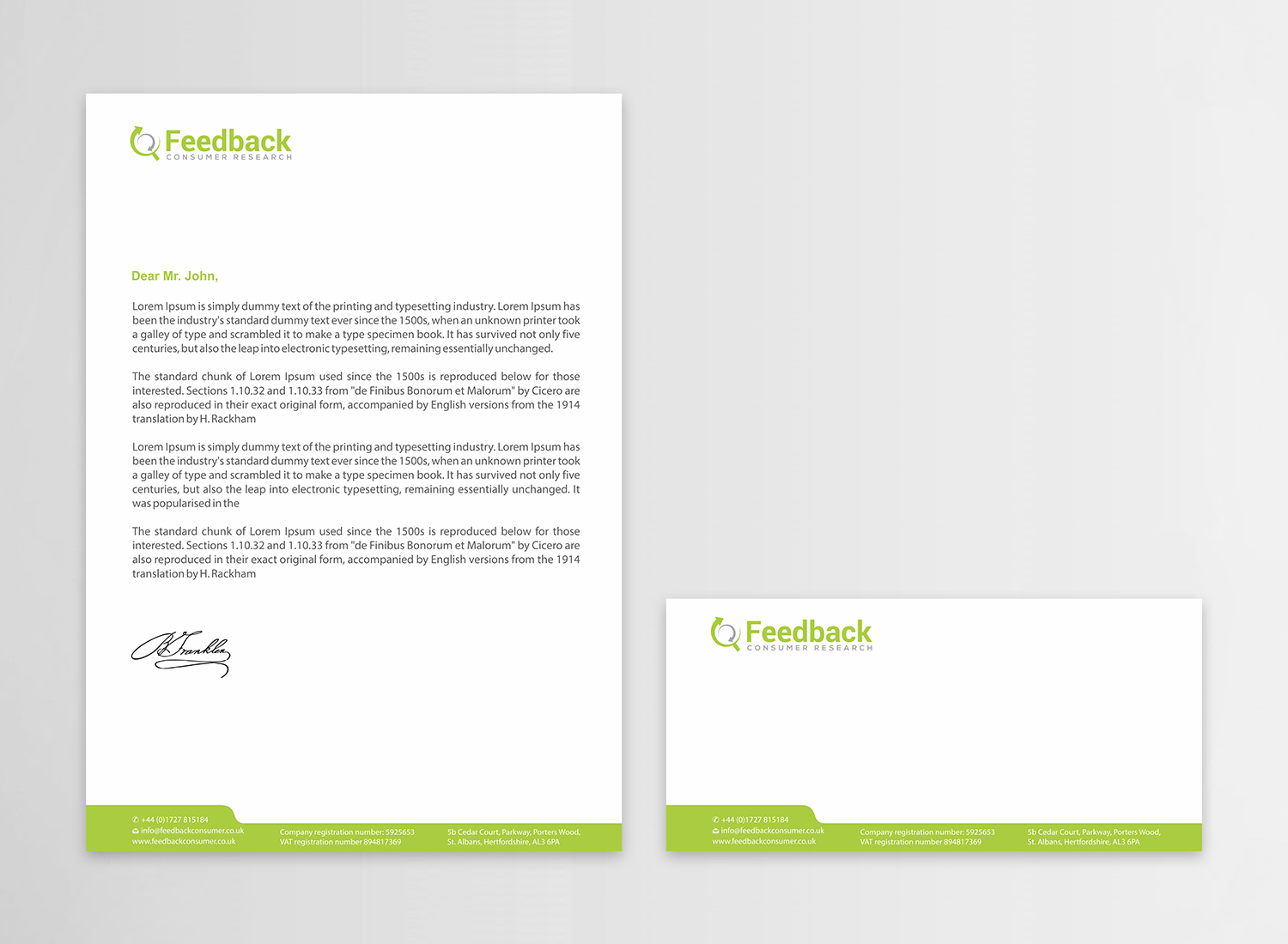 Letterhead Design by Infinitive Technology for this project | Design #21248404