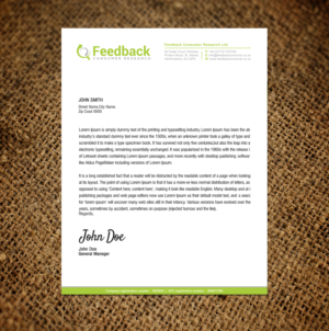 Letterhead Design by SL Designer for this project | Design: #21212615