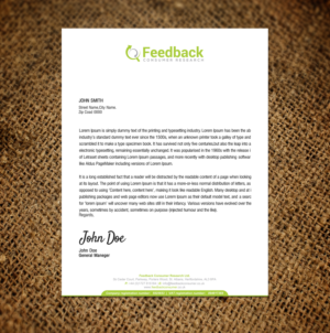 Letterhead Design by SL Designer for this project | Design: #21212616