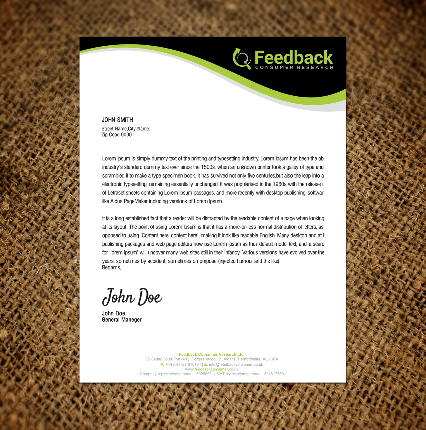 Letterhead Design by SL Designer for this project | Design #21212617