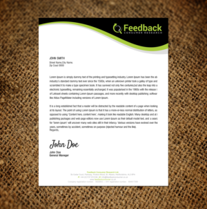 Letterhead Design by SL Designer for this project | Design: #21212617