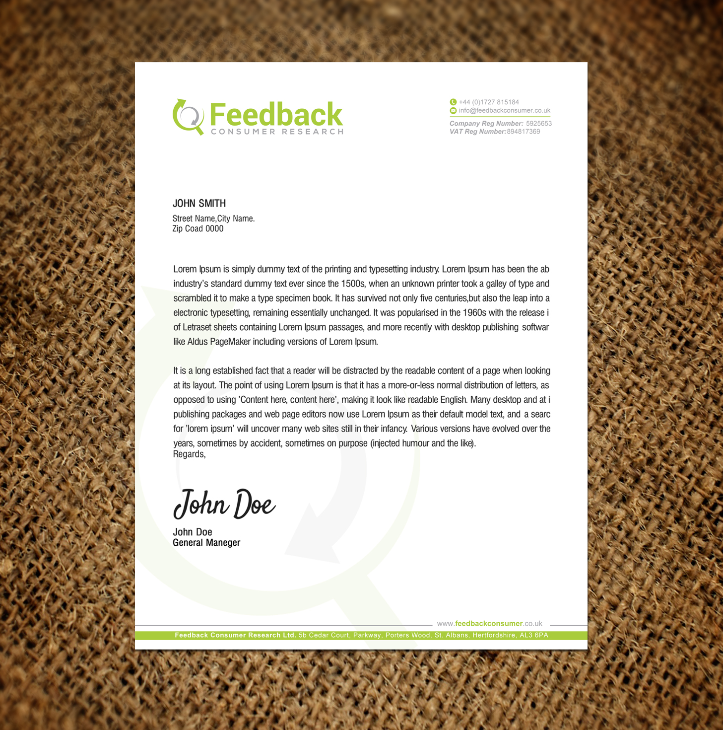 Letterhead Design by SL Designer for this project | Design #21212693