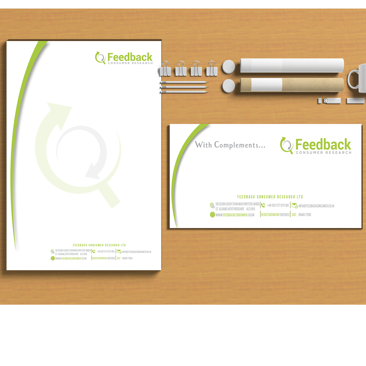 Letterhead Design by narges nourelden for this project | Design #21250245