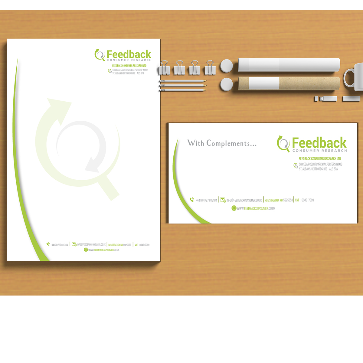 Letterhead Design by narges nourelden for this project | Design #21250259