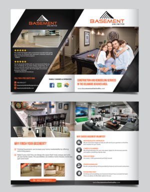Flyer Design by alex989 for Basement Unlimited | Design: #21207403
