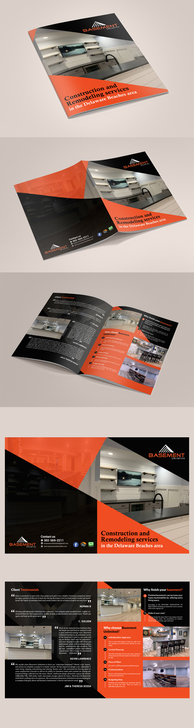 Flyer Design by debdesign for Basement Unlimited | Design #21209822