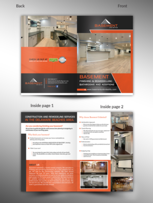 Flyer Design by innovative earth for Basement Unlimited | Design: #21271908