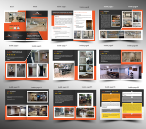 Construction Company finishing basements  marketing brochure.  | Flyer Design by innovative earth