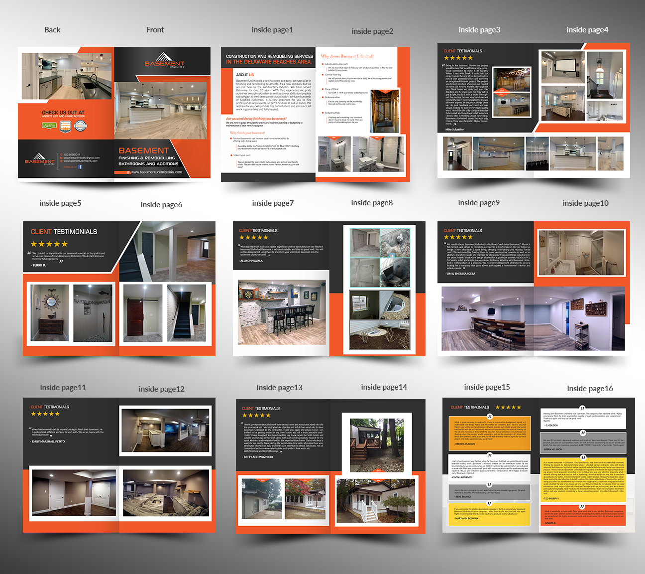 Flyer Design by innovative earth for Basement Unlimited | Design #21322509