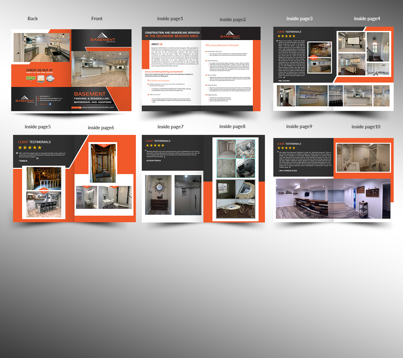 Flyer Design by innovative earth for Basement Unlimited | Design #21350111