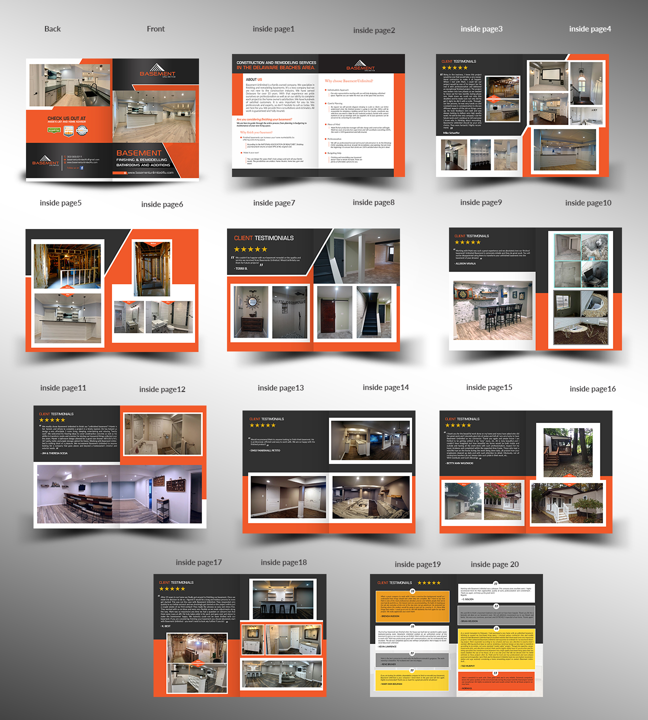 Flyer Design by innovative earth for Basement Unlimited | Design #21474323