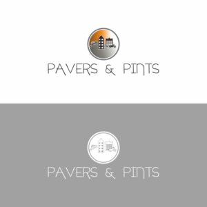 Pavers & Pints | Logo-Design von ZiangArt_Studio