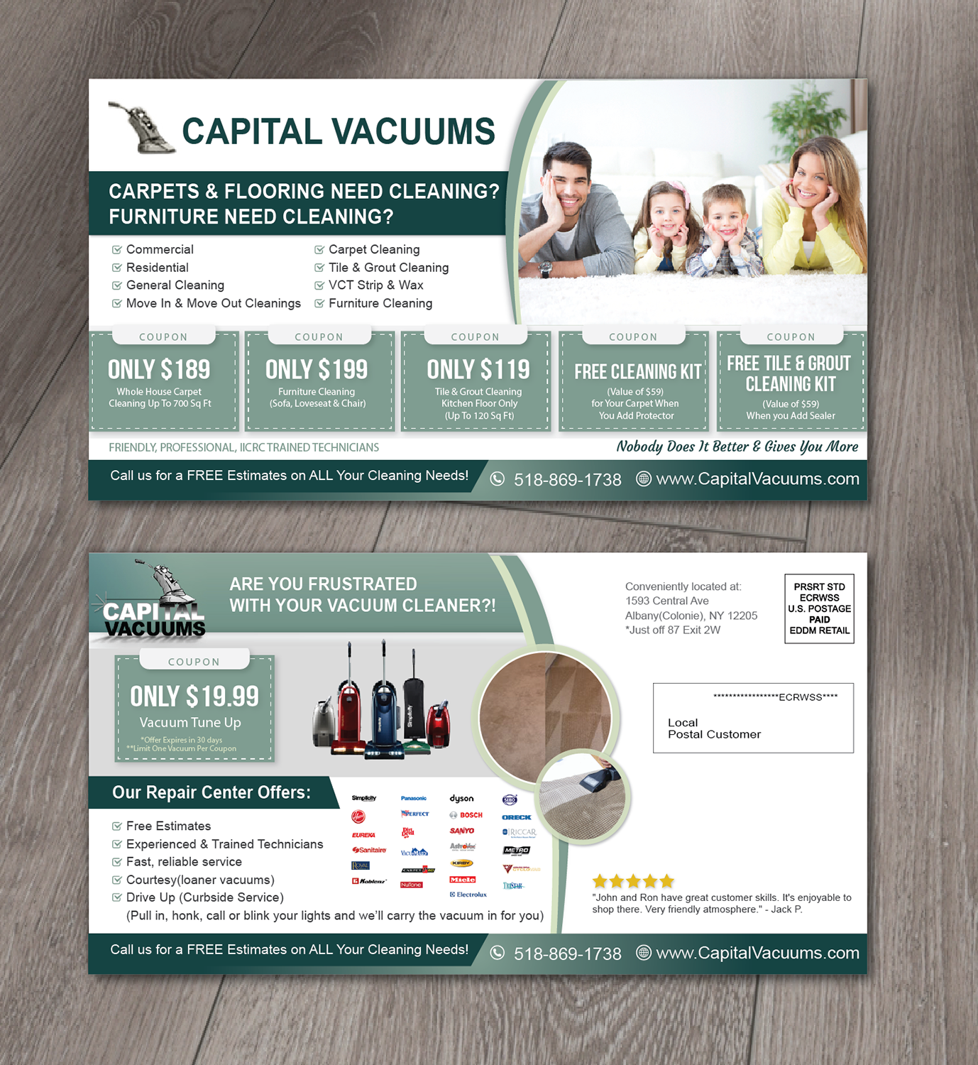Flyer Design by alex989 for KickAssVacuums.com | Design #21240250