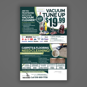 Diseño de Flyer por Mariyam Khan para KickAssVacuums.com | Diseño: #21392289