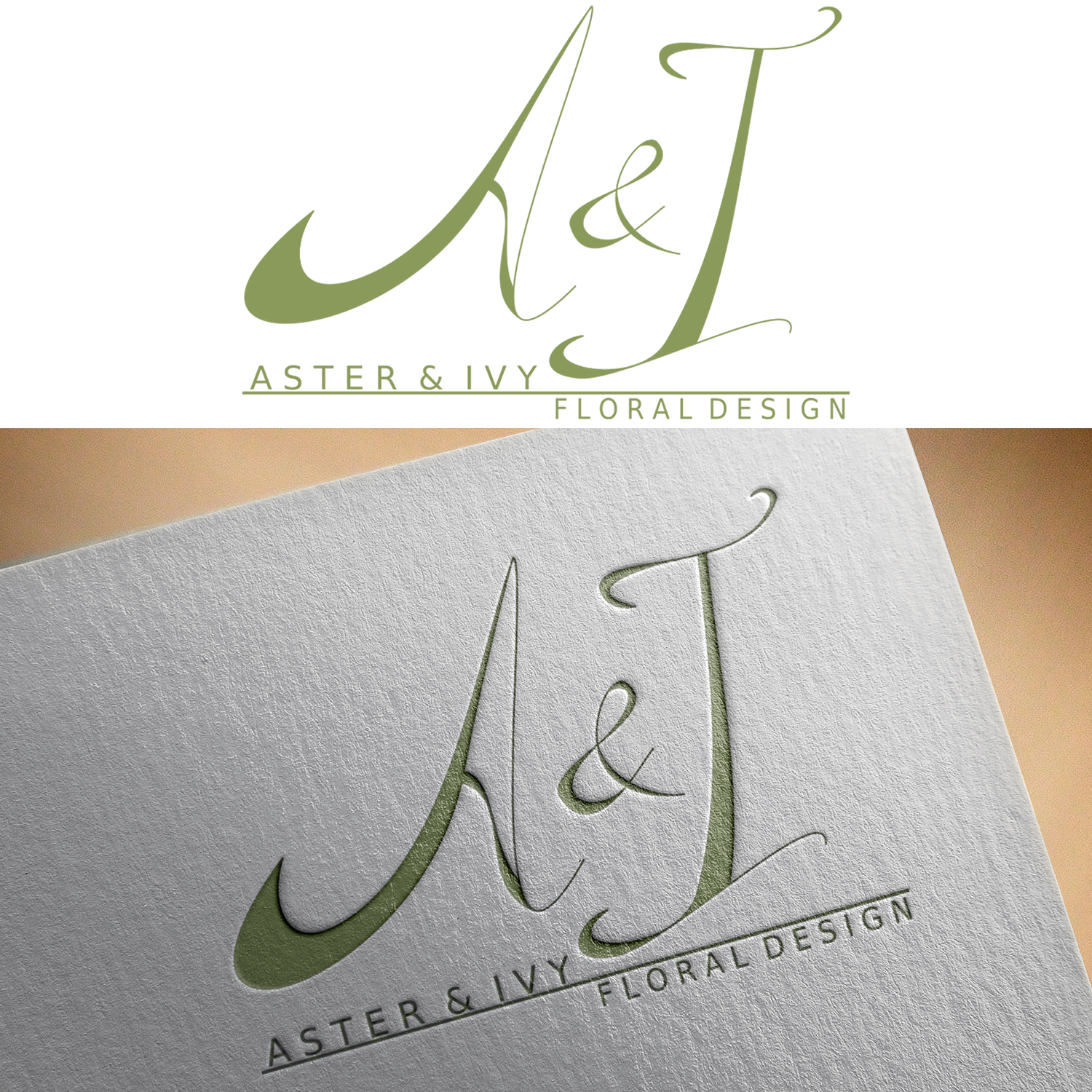 Logo Design by McLellanArt for Aster and Ivy | Design #21212459