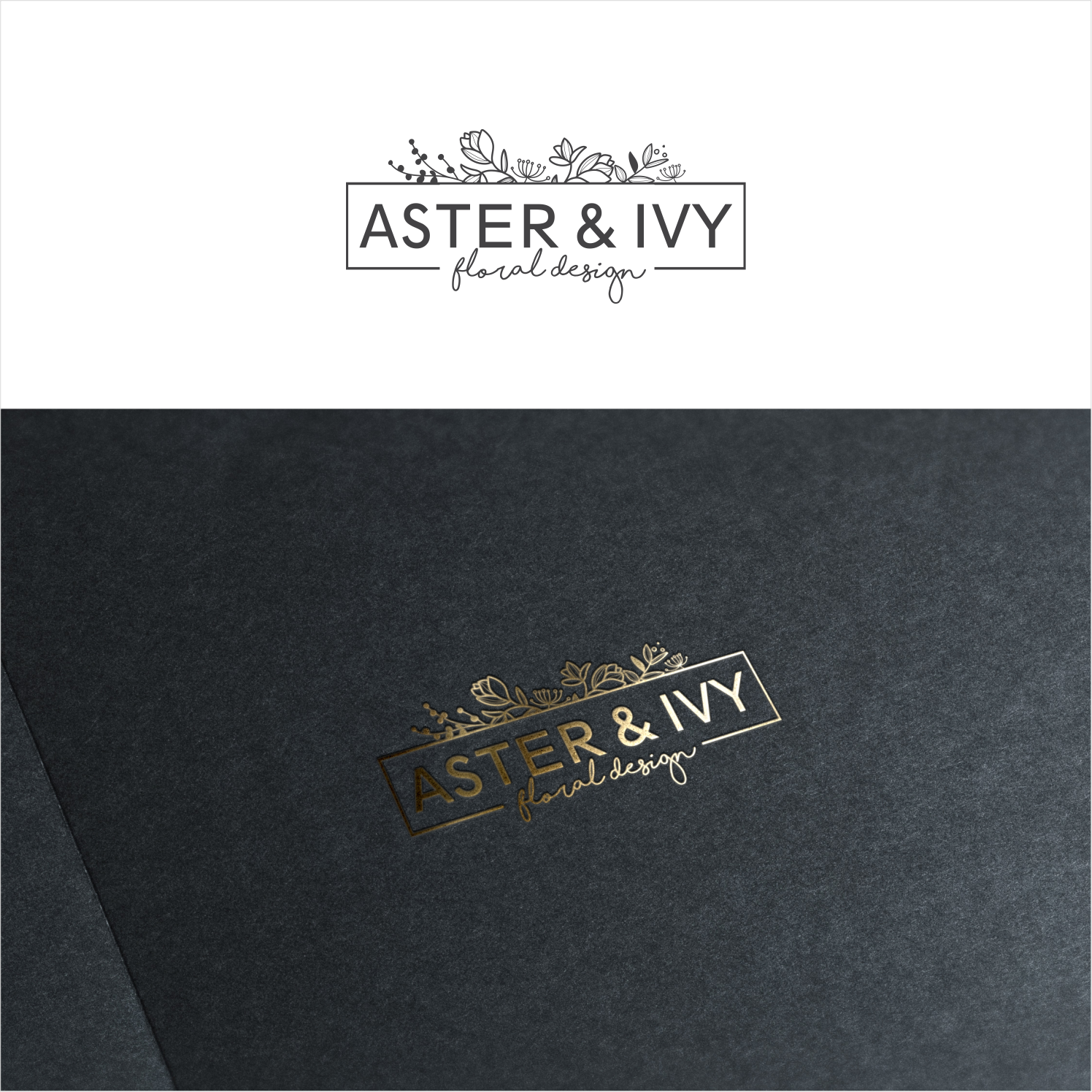 Logo Design by kolevvp for Aster and Ivy | Design #21208583