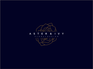 Aster & Ivy Floral Design | Logo Design by Gree™