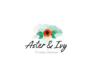 Aster & Ivy Floral Design | Logo Design by Samantha Ward Design
