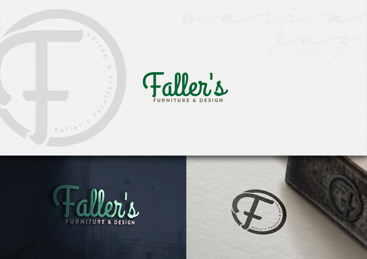 Logo Design by maria-kaz for Faller's Furniture | Design #21254718