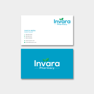 Invara Pharmacy - Health Care Industry | Visitenkarten-Design von graphicssquare