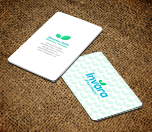 Invara Pharmacy - Health Care Industry | Business Card Design by chandrayaan.creative