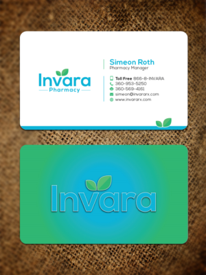Invara Pharmacy - Health Care Industry | Visitenkarten-Design von Bold Pixels