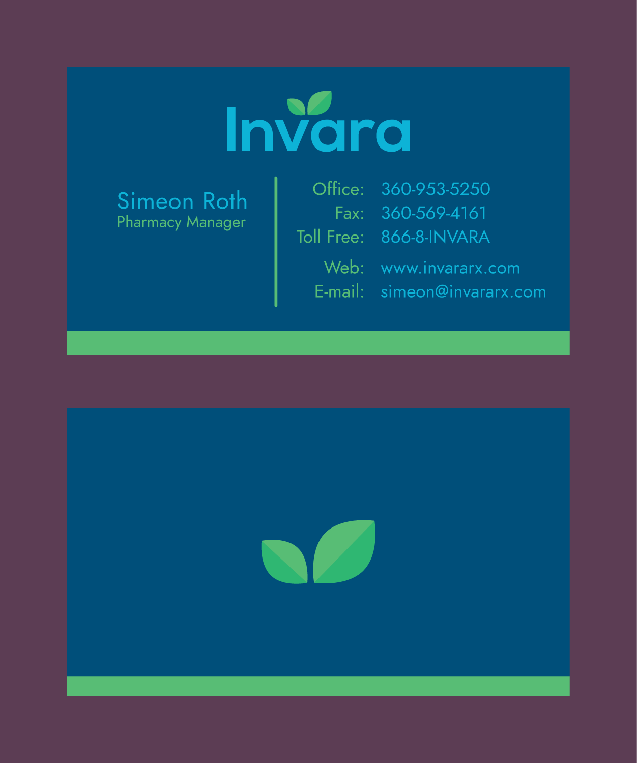 Business Card Design by Yaroslav S for this project | Design #21209257