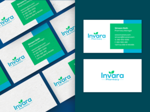 Invara Pharmacy - Health Care Industry | Visitenkarten-Design von happybrain design