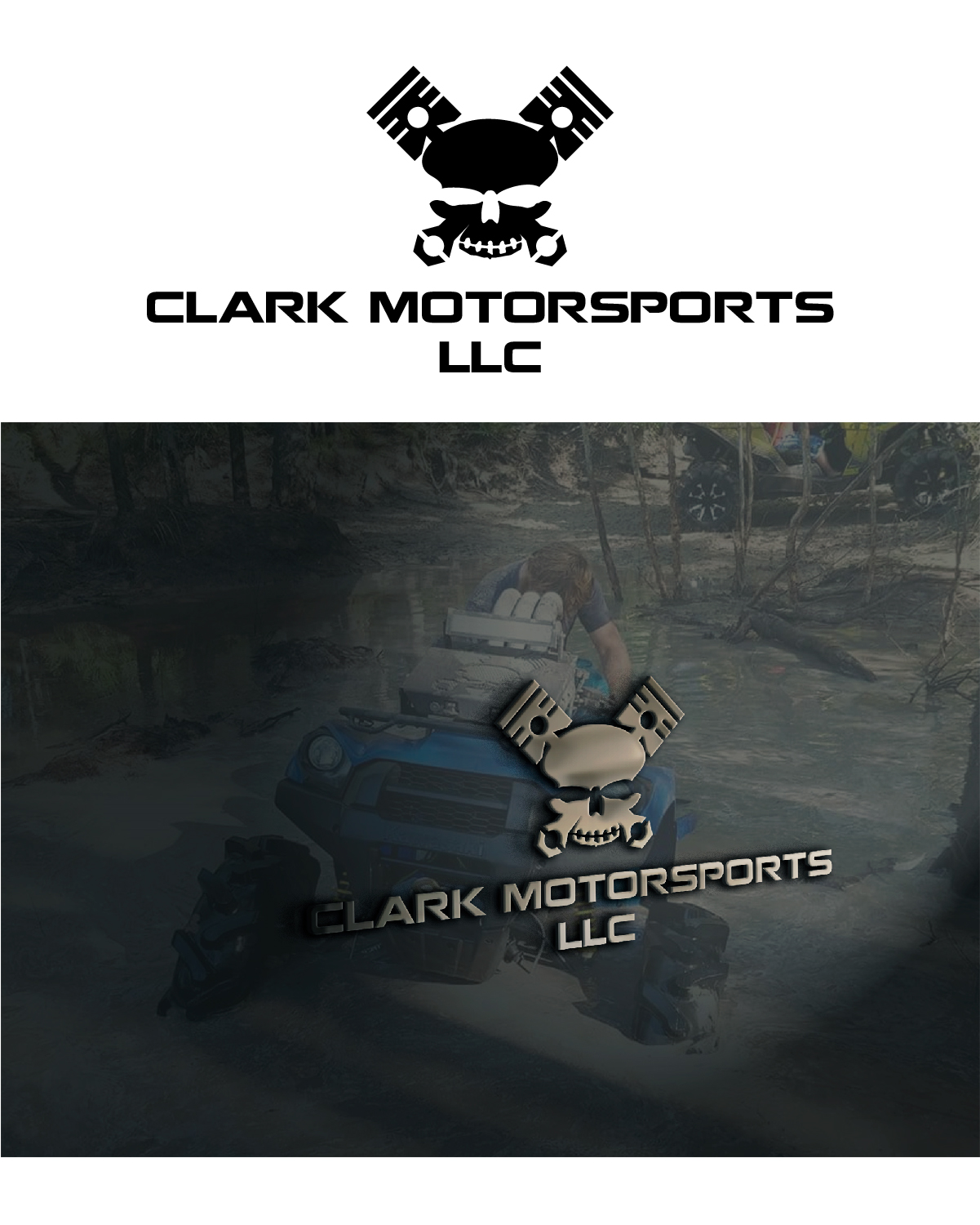 Logo Design by Maxo-Biz for Clark Motorsports LLC | Design #21211541