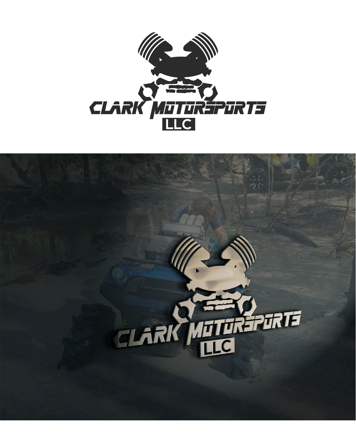 Logo Design by Maxo-Biz for Clark Motorsports LLC | Design #21211542