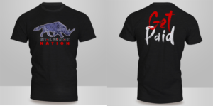 Wolfpack Nation | T-shirt Design by Kero