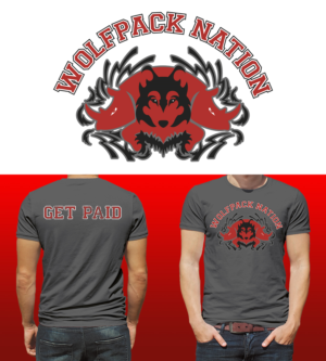 Wolfpack Nation | T-Shirt-Design von Al Pech