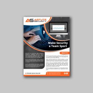 Advertisement Design by debdesign for Astute Security  | Design: #21235835