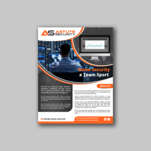 Advertisement Design by debdesign for Astute Security  | Design: #21244641