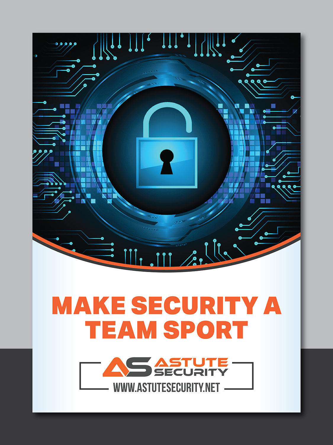 Advertisement Design by Deziners Zone for Astute Security  | Design #21217076