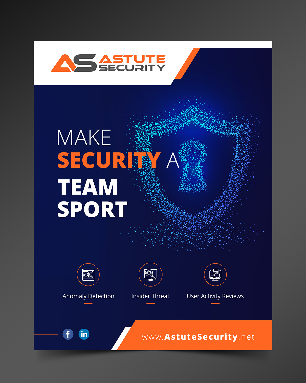 Advertisement Design by OwnDesign for Astute Security  | Design #21221416