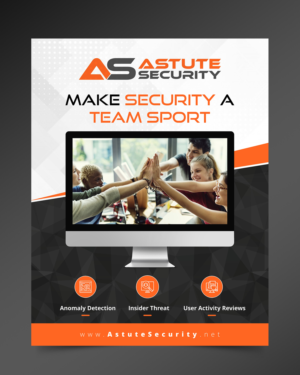Design Publicitaire par OwnDesign pour Astute Security  | Design : #21269367