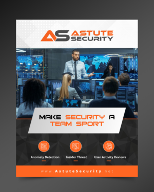 Design Publicitaire par OwnDesign pour Astute Security  | Design : #21269368
