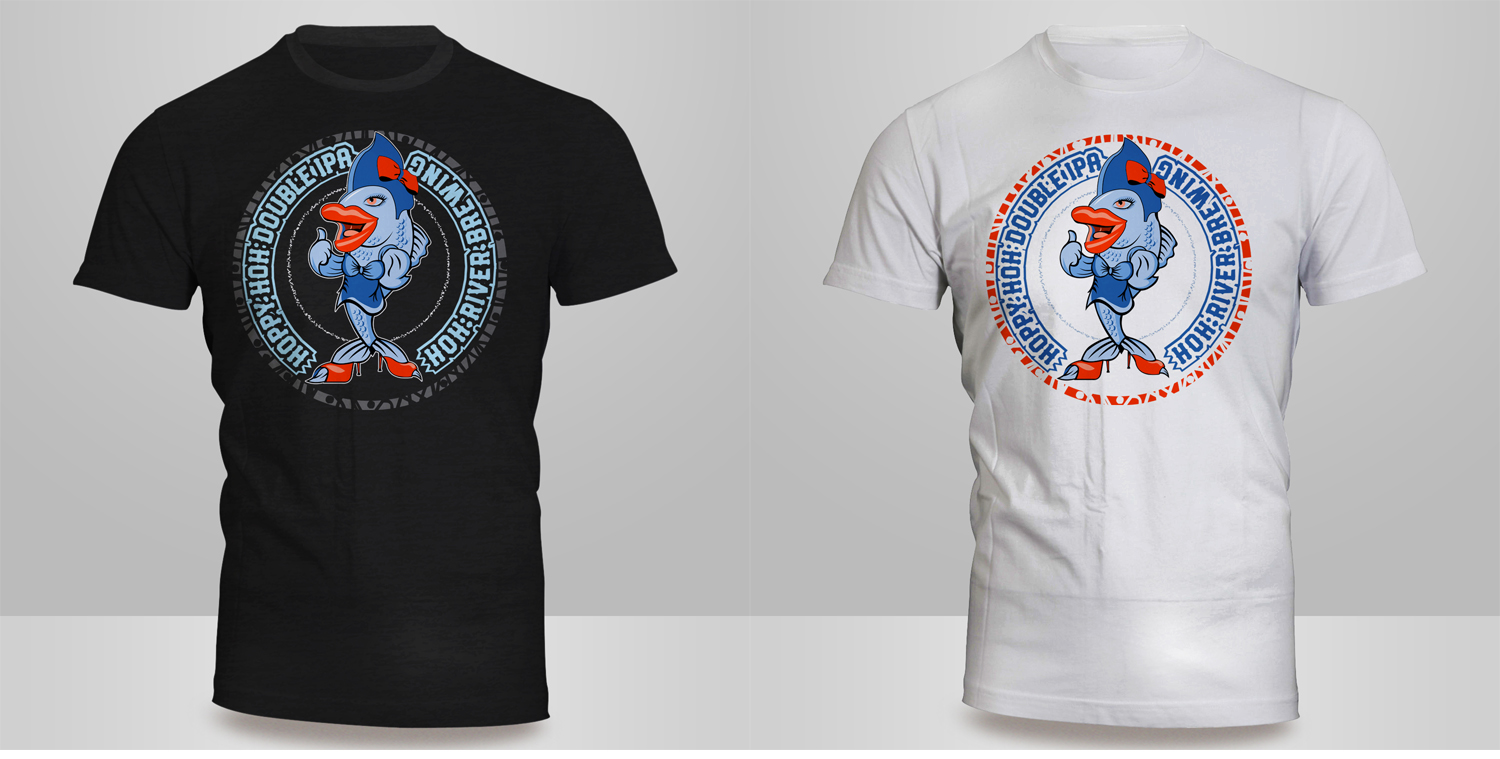 Diseño de Camiseta por Kero para Hoh River Brewing | Diseño #21230232