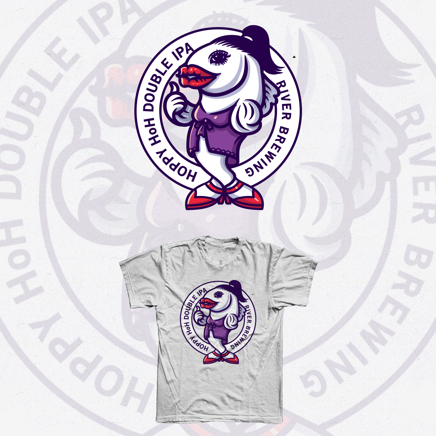 T-shirt Design by utsukushiitsumi for Hoh River Brewing | Design #21259494