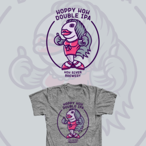 T-Shirt-Design von utsukushiitsumi für Hoh River Brewing | Design: #21297309
