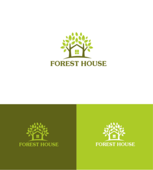 Forest House | Logo Design by Birdcage