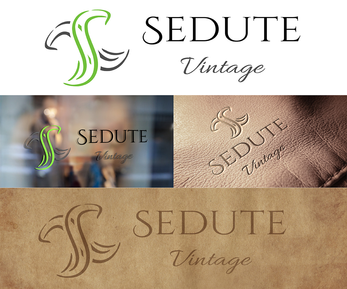 Logo Design by Cyberbrush for Sedute Vintage | Design #21225856