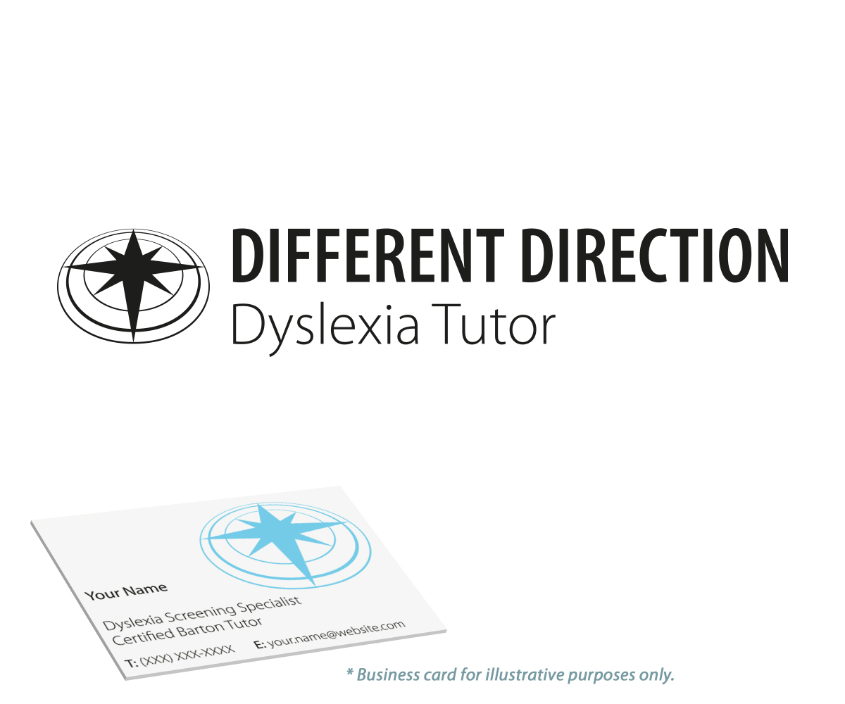 Logo-Design von Sam Winter für Different Direction Dyslexia Solutions | Design #2965285
