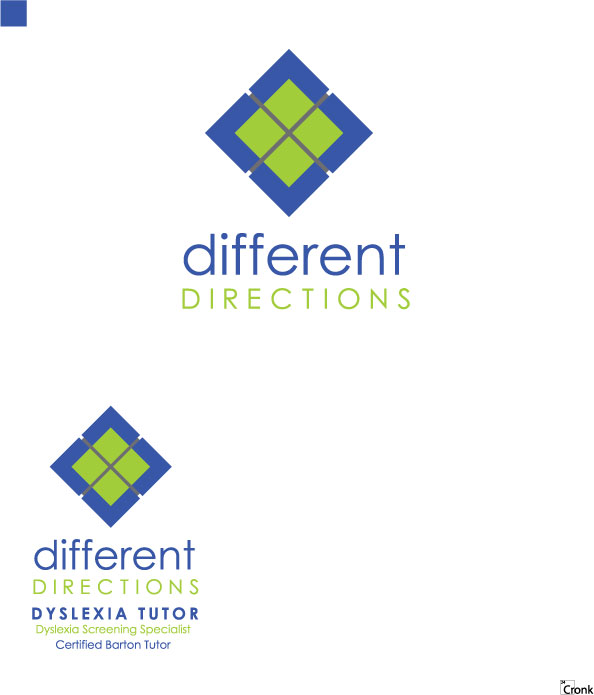 Logo Design by Blair C for Different Direction Dyslexia Solutions | Design #2937366