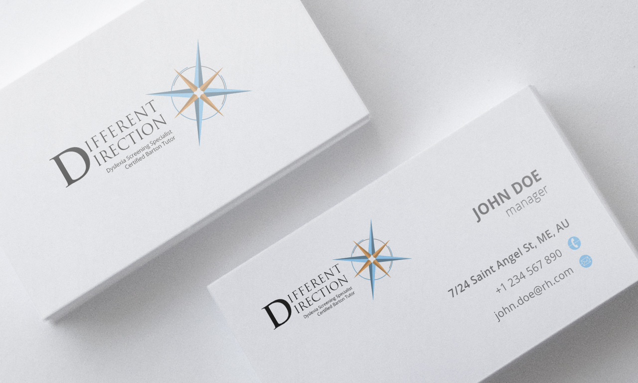 Logo Design by studio-sfp.com for Different Direction Dyslexia Solutions | Design #2979225