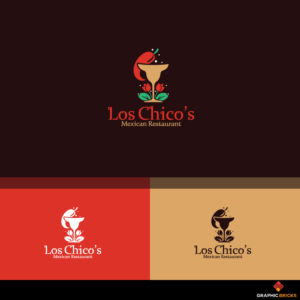 Los Chico's Mexican Restaurant | Logo Design by Graphic Bricks